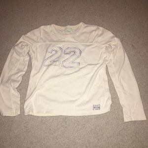 long sleeve shirt with #22 on the front